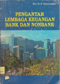 Pengantar lembaga keuangan bank dan nonbank