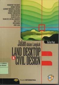 Jalan dalam langkah land desktop & civil design