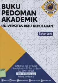 Buku pedoman akademik Universitas Riau Kepulauan