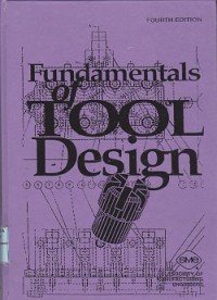 Fundamentas of tool design