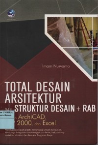 Total desain arsitektur dan struktur desain + RAB