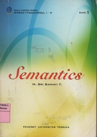 Materi pokok semantics; 1-9