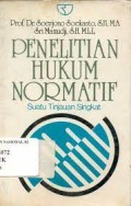 Penelitian Hukum Normatif Suatu Tinjauan Singkat