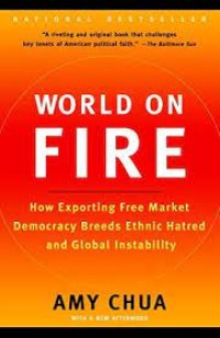 World On Fire How Exporting Free Market Democracy Breeds Ethnic Hatred And Global Instability