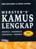 Webster`s Kamus Lengkap Inggris-Indonesia
