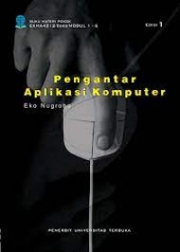 Pengantar Aplikasi Komputer