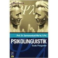 Psikolinguistik: Suatu Pengantar