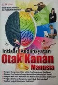 Intisari  Kedahsyatan Otak kanan Manusia