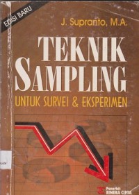 Teknik Sampling untuk survei & eksperimen