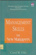 Management skills for new managers