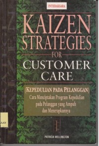 Kaizen strategis for successful leadership (kepemimpinan yang sukses)