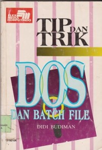 Tip dan trik DOS dan batch file