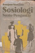 Sosiologi : suatu pengantar