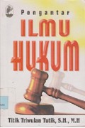 Pengantar ilmu hukum