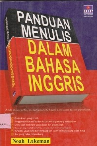 Panduan menulis dalam bahasa Inggris