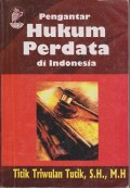 Pengantar hukum perdata di Indonesia