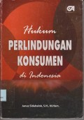 Hukum perlindungan konsumen di indonesia