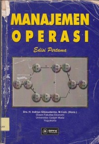 Manajemen operasi,ed pertama