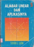 Aljabar linear dan aplikasinya