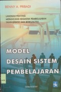 Model desain sistem pembelajaran