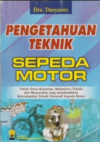 Pengetahuan teknik sepeda motor