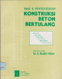 Soal & penyelesaian konstruksi beton bertulang