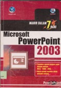 Mahir dalam 7 hari microsoft powerpoint 2003