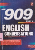 Over 909 words & English conversations : untuk pemula, pelajar/mahasiswa, dan umum