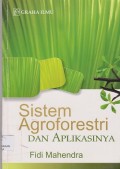 Sistem agroforestri dan aplikasinya