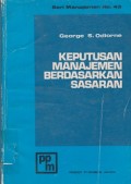 Keputusan manajemen berdasarkan sasaran