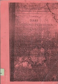 Dari panggung peristiwa sedjarah dunia I (copy)