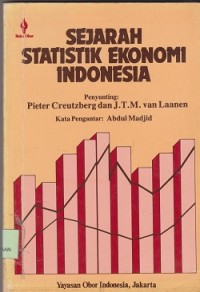 Sejarah statistik ekonomi indonesia