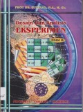 Desain dan analisis eksperimen