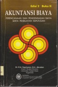 Akuntansi biaya perencanaan dan pengendalian biaya serta pembuatan keputusan