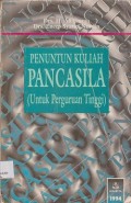 Penuntun kuliah pancasila (untuk perguruan tinggi)