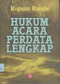 Hukum acara perdata lengkap