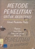 Metode penelitian untuk akuntansi : sebuah pendekatan praktis