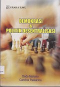 Demokrasi & politik desentralisasi