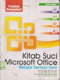 Kitab suci microsoft office : belajar semua versi