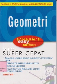 Schaum's easy outlines geometri : belajar super cepat