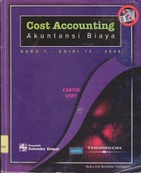 Cost accounting = akuntansi biaya