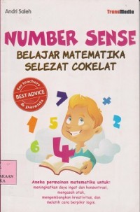 Number sense : belajar matematika selezat cokelat