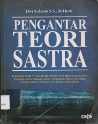 Pengantar teori sastra