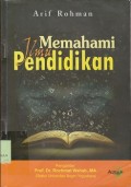 Memahami ilmu pendidikan