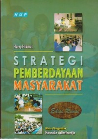 Strategi pemberdayaan masyarakat