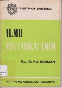 Ilmu masyarakat umum