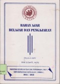 Bahan ajar belajar dan pengajaran