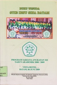 Buku wisuda STIE Ibnu Sina Batam