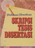 Pedoman penulisan skripsi tesis disertasi