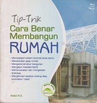 Tip-trik cara benar membangun rumah